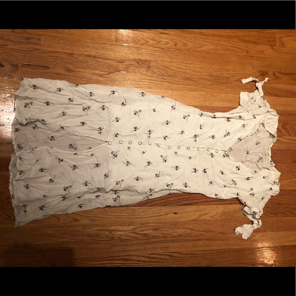 Boho floral midi dress